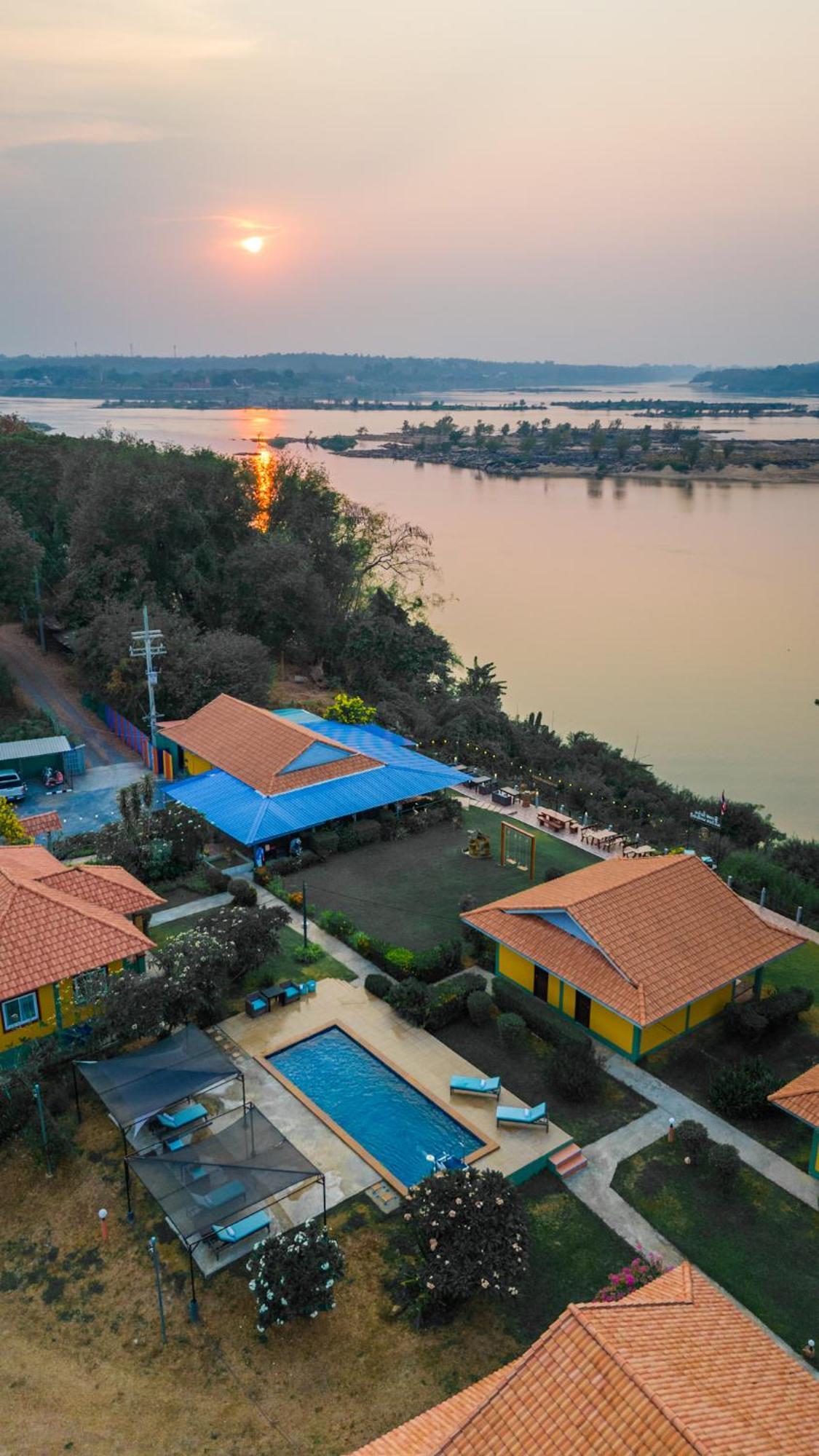 Khong Chiam Orchid Riverside Resort Exteriör bild